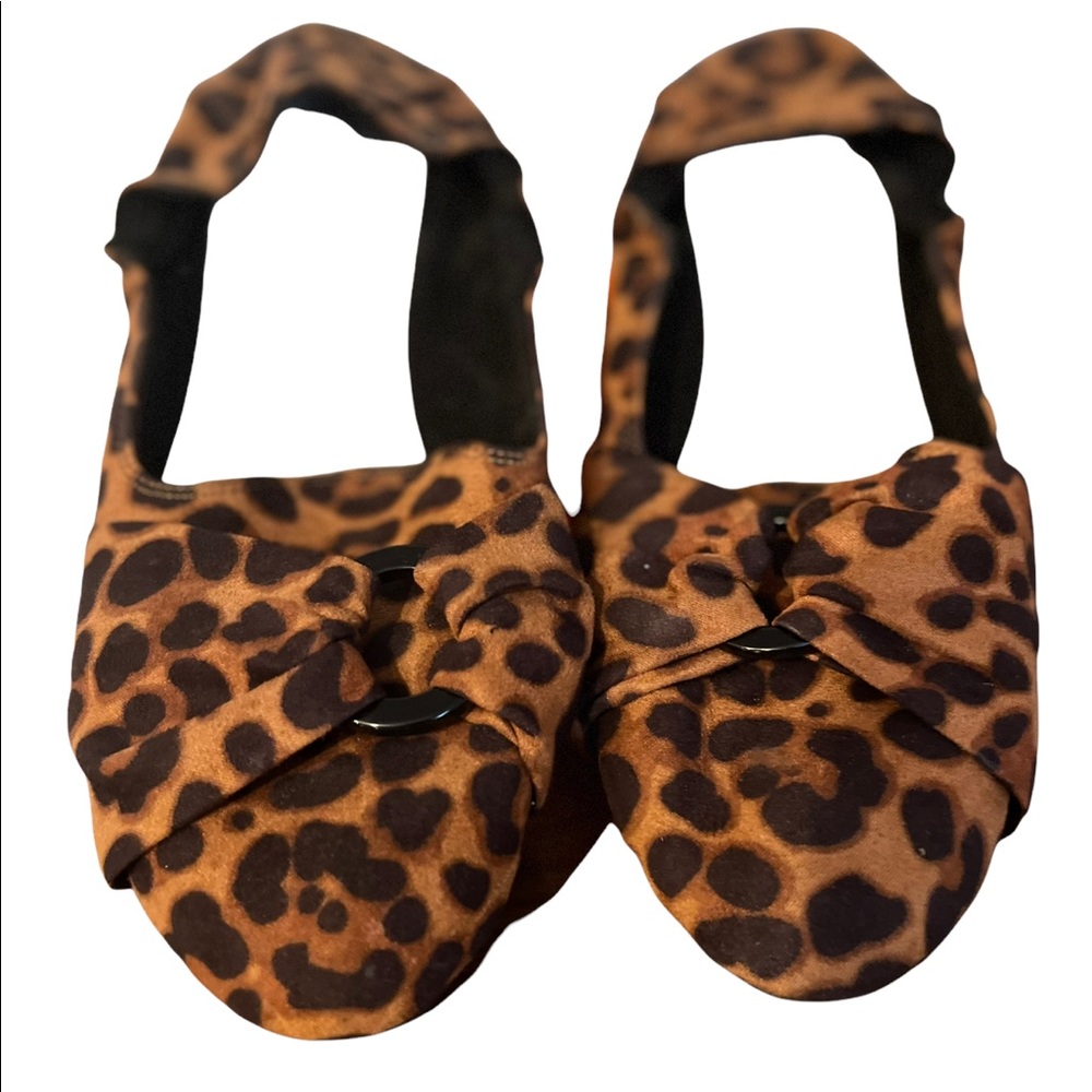 Leopard Comfort est 1946 Suede Slip on shoes